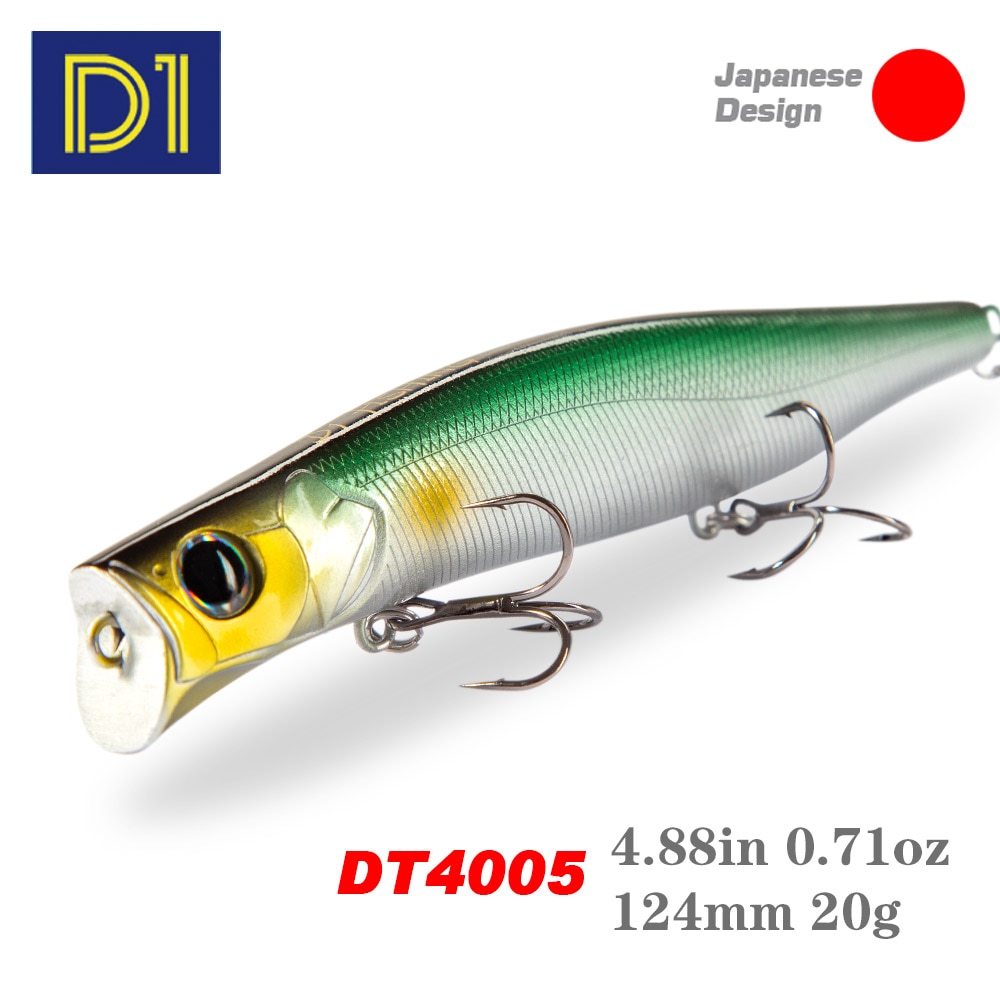 D1 Topwater Poppers  ̳ KAGELOU 124F/100F ǥ..